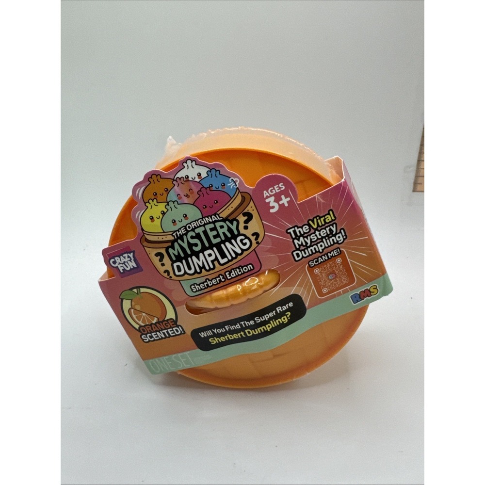 Sealed RMS Real Mystery Squishy Dumpling Sherbert Edition Five Below New Scented